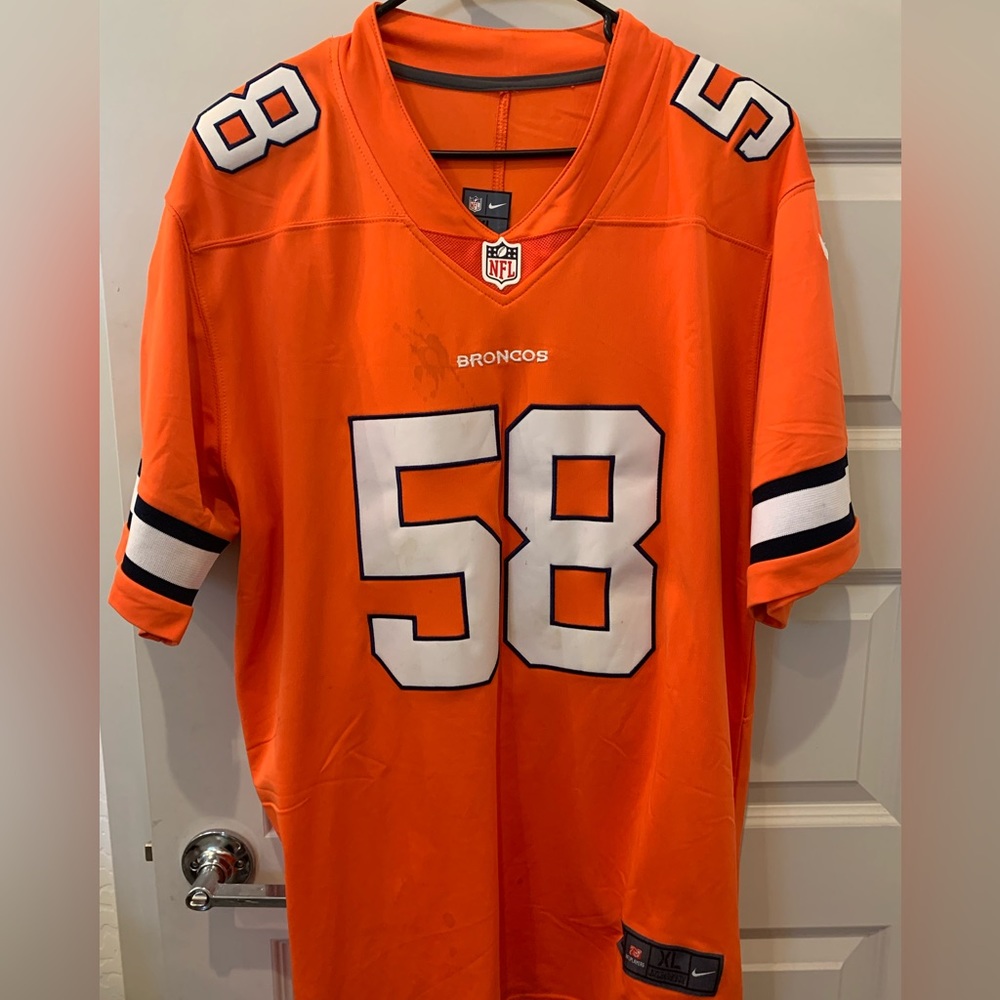 Denver Broncos Von Miller #58 Color Rush XL Jersey